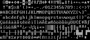 IBM codepage 437